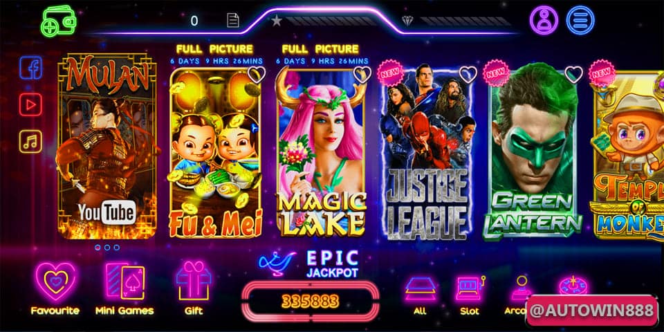 epic win lobby slot